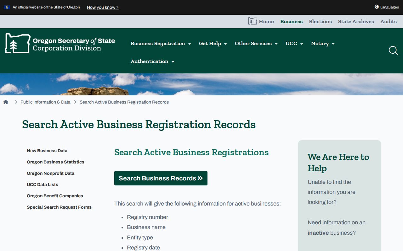 Roseburg residents directory Oregon active business search